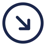 Round Arrow Right Down SVG Icon